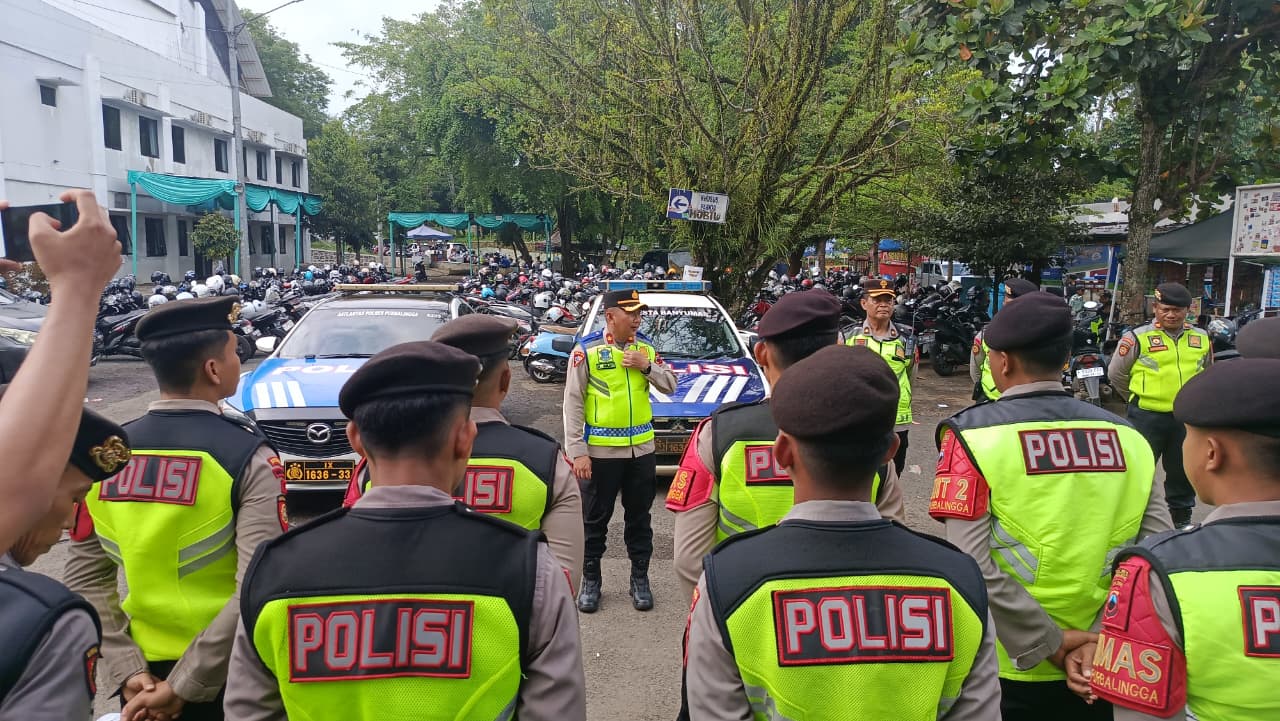 Polres Purbalingga Amankan Laga Persibangga vs Persibas Banyumas